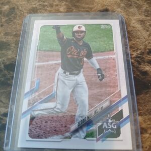 Topps Orioles Black & White Baseball Card